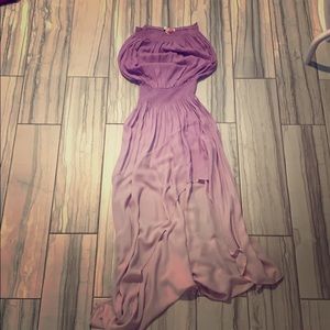 Young fabulous & Broke purple ombré dress XS
